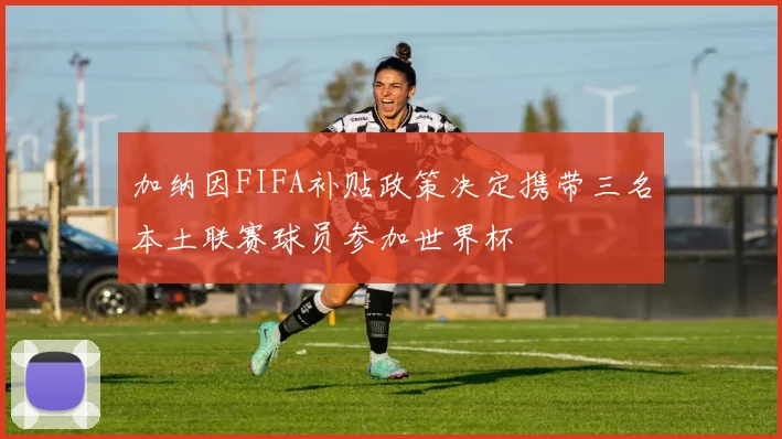 加纳因FIFA补贴政策决定携带三名本土联赛球员参加世界杯